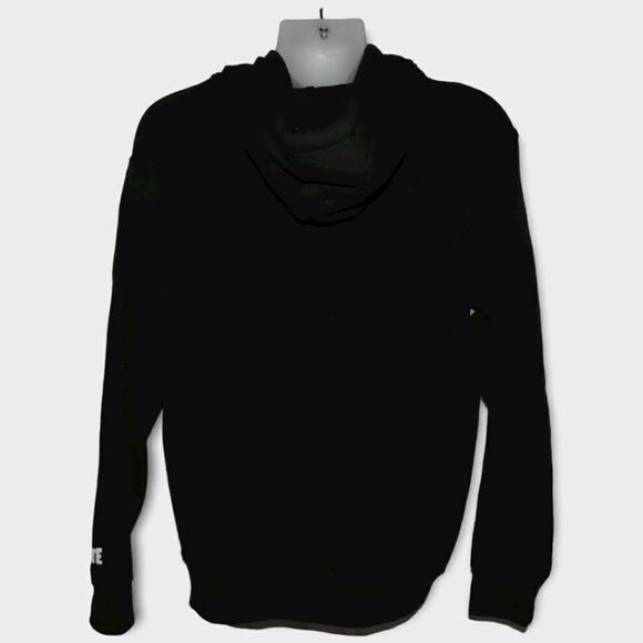 Fortnite Unisex Nerdcore Emote Dance Licensed Thick Epic Games Black Hoodie - Picture 4 of 8